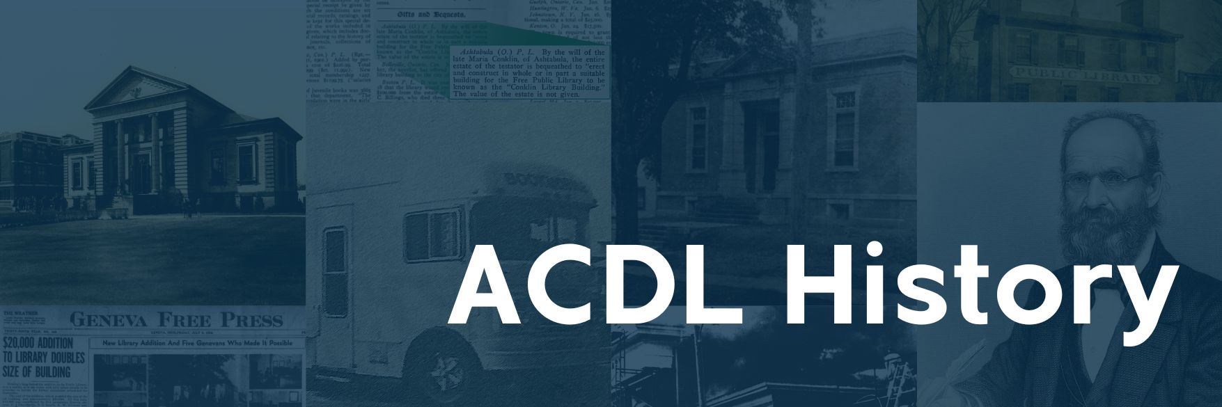 ACDL History Header Image
