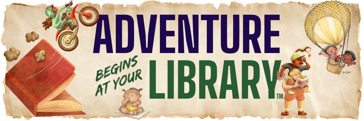 SRC 2024 Heading - Adventure Begins at your Library