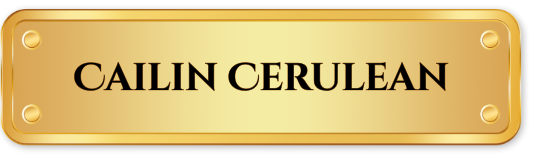Cailin Cerulean Name Plate