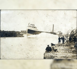 Old photo of the Louis R. Davidson 