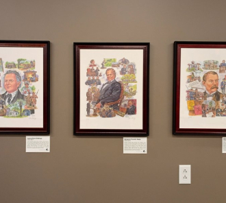 Three of the Significant Seven Portraits: Giddings, Wade, & Tourgee