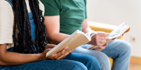 Book Discussion Stock Image