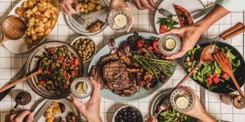 Cookbook Club Stock Image