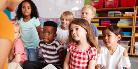 Storytime Stock Image