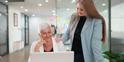 Tech Training Stock Image