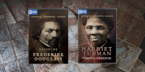 poster featuring two PBS documentaries