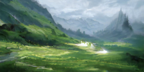 Watercolor painting