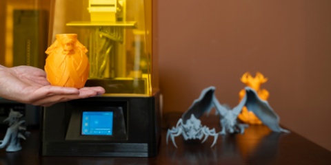 3D resin printer