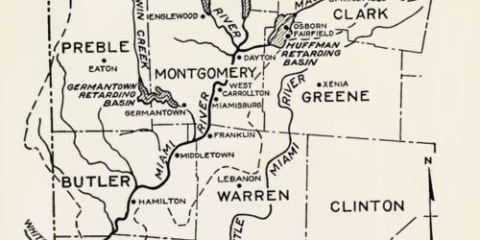 Map of the Miami River Region