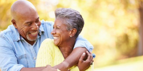 A happy senior couple