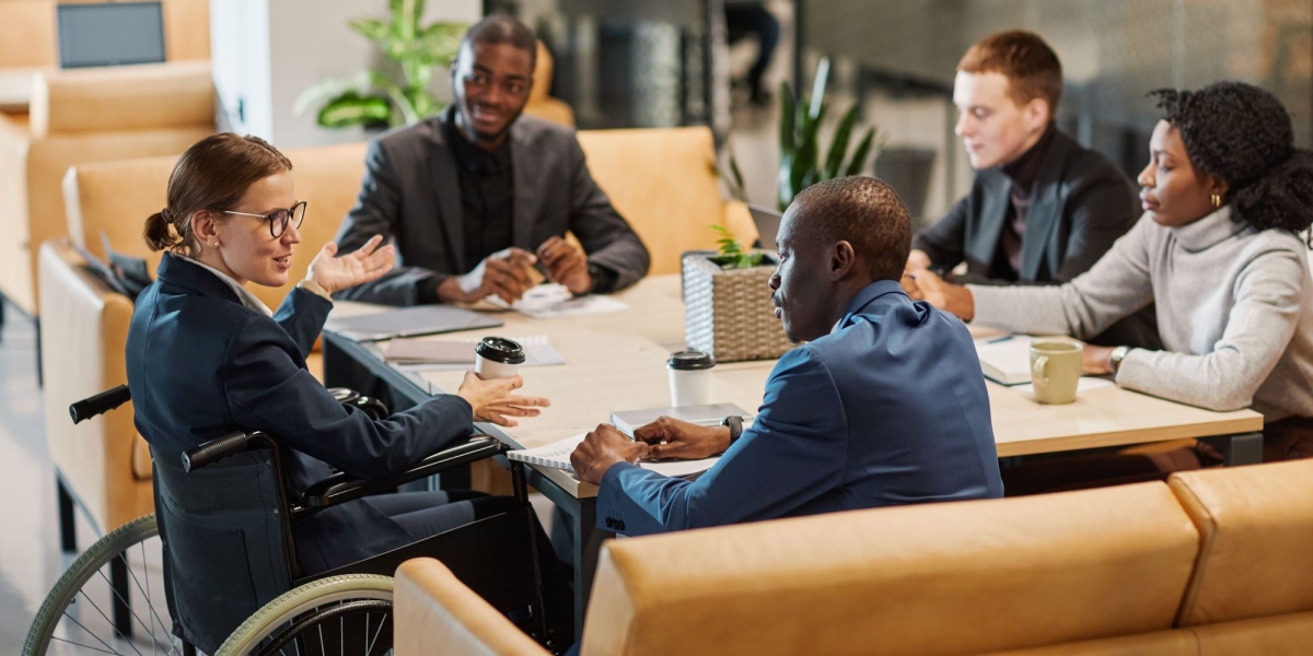Community Meeting Stock Image