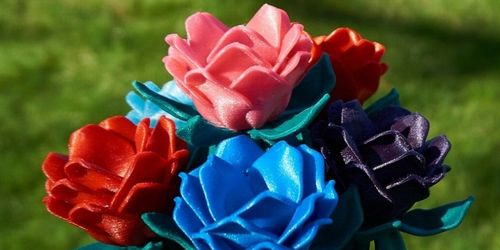 3D Printed flowers