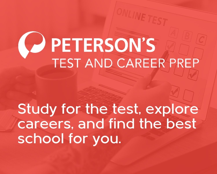 Peterson's Test and Career Prep Study for Standardized Tests